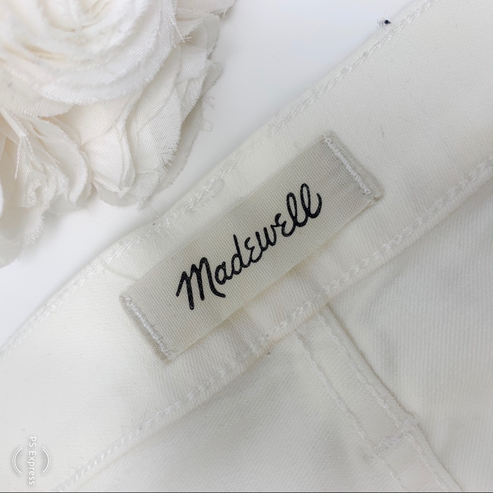 Madewell High Rise Distressed Crop Skinny Jeans - Picture 7 of 9